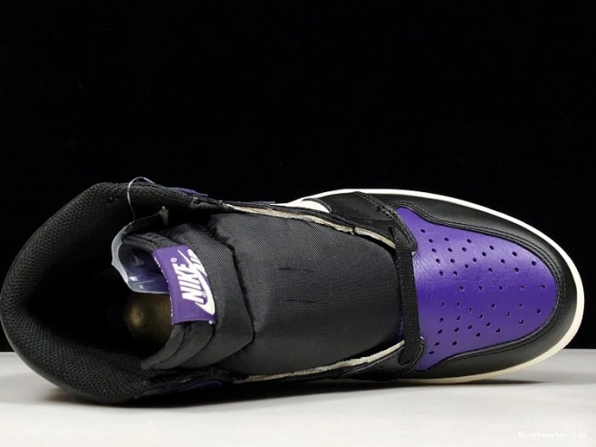 Bmlin shoes Purple Court 1 Air 555088-501 Jordan 0731